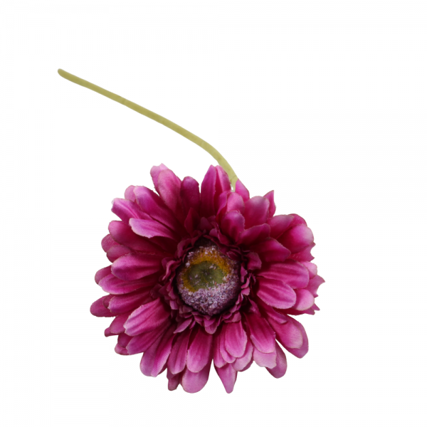 Kunstblume Gerbera in Beere, 55 cm.