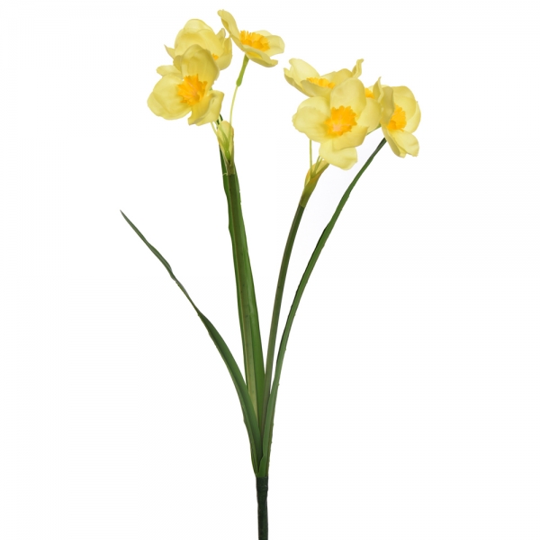 Kunstblume Narzissen, Osterglocken, 51 cm.