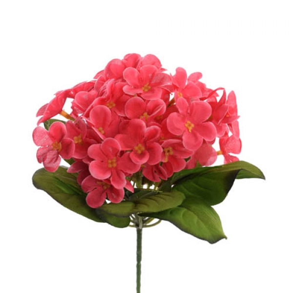 Kunstblume Veilchen in Pink, 18 cm.