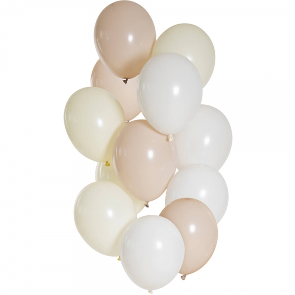 Luftballon Set Nude Elegance, 33 cm Durchmesser.