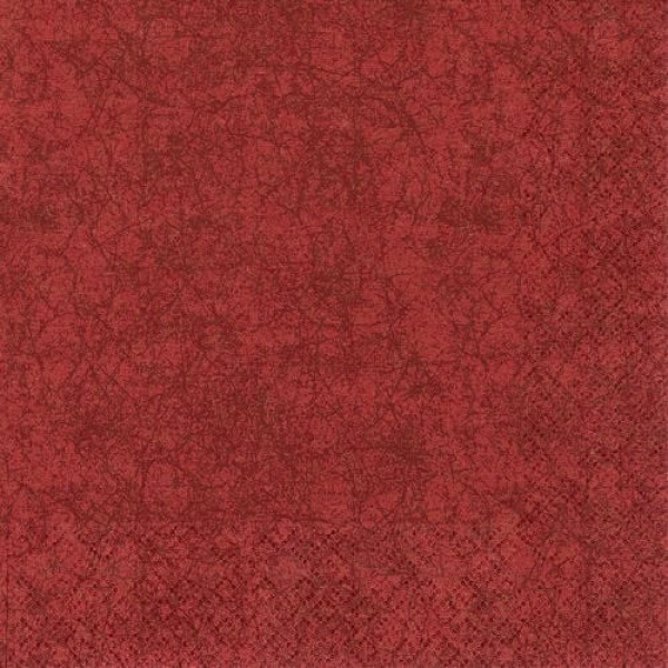 20er Pack Servietten Modern Colors in Bordeaux, 33 x 33 cm.