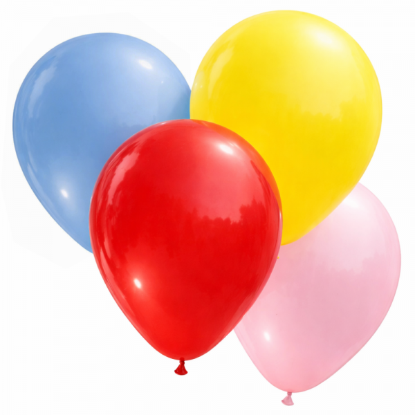 15 Luftballons bunt gemischt, 23 cm Durchmesser.