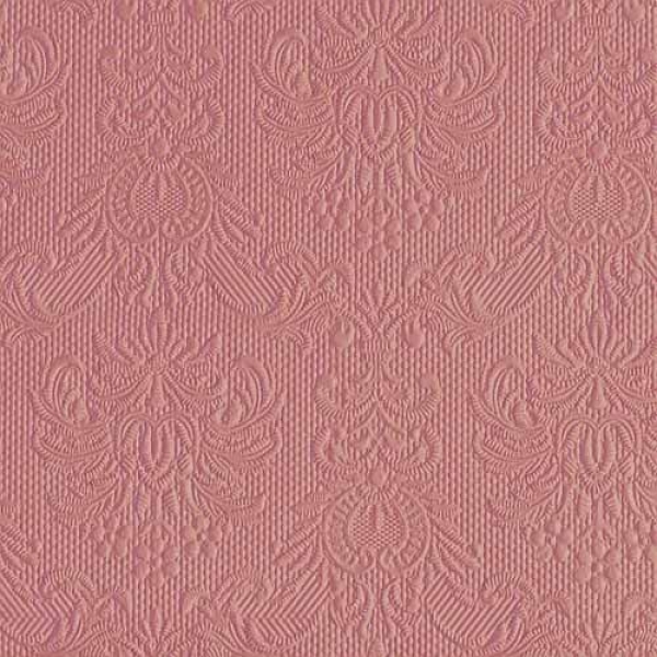 15er Pack Servietten Elegance in Altrosa, 33 x 33 cm.