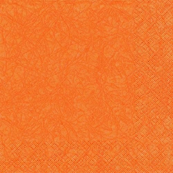 20er Pack Servietten Modern Colors in Orange, 33 x 33 cm.