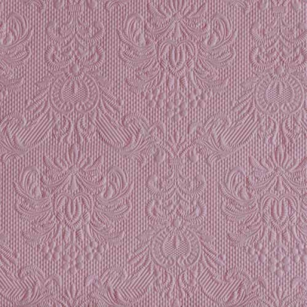 15er Pack Servietten Elegance in Hellpflaume, 33 x 33 cm.