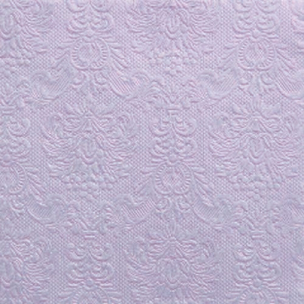 15er Pack Servietten Elegance in Lavendel, 33 x 33 cm.
