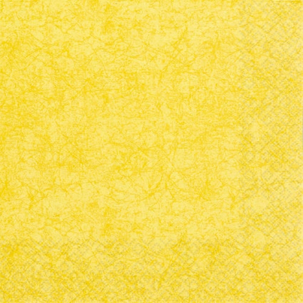 20er Pack Servietten Modern Colors in Gelb, 33 x 33 cm.