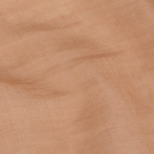 3 Meter Stoff Tischläufer, hauchzart in Cappuccino, 28 cm.
